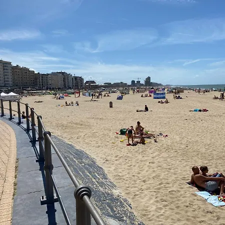 Panoramic View On Beach, Ships, Sea - Place To Be Ostende