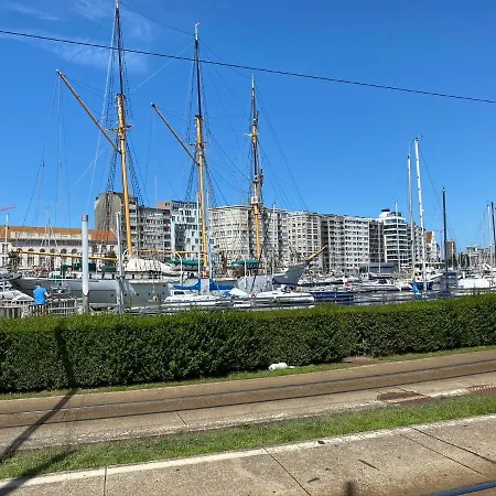 Panoramic View On Beach, Ships, Sea - Place To Be * Ostende