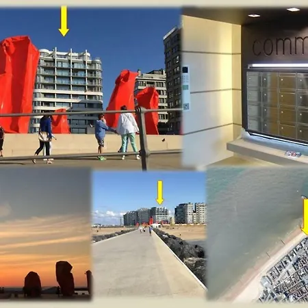 Panoramic View On Beach, Ships, Sea - Place To Be * Ostende