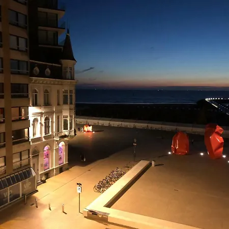Panoramic View On Beach, Ships, Sea - Place To Be * Ostend